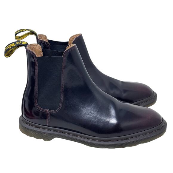 Rare Dr Martens Graeme II Cherry Red‎ Arcadia sz US 8 UK 7 EU 41 Leather - Picture 4 of 14